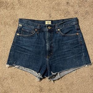 Citizens of Humanity Kristen High Rise Denim Short